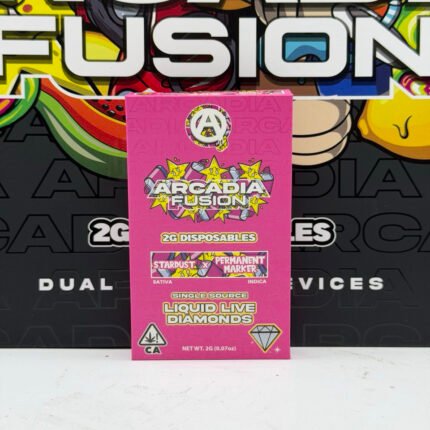 ARCADIA FUSION DUAL FLAVOR 2G DISPOSABLE – LIQUID LIVE DIAMONDS