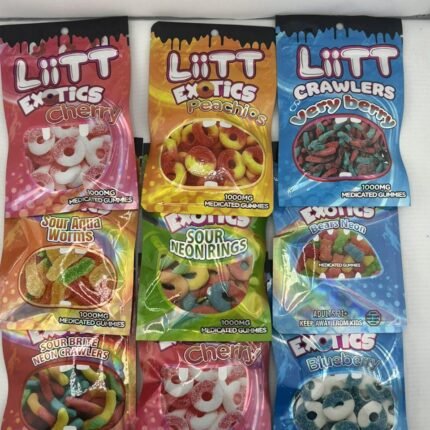1000mg THC Edible Gummies