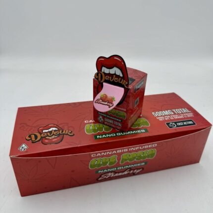 Authentic Devour 500mg Rosin Nano Gummies