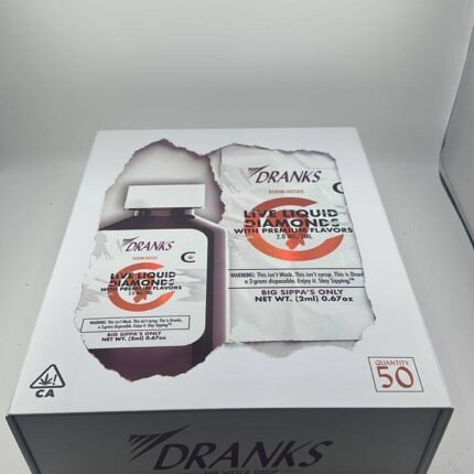 Dranks 2g Disposable dual flavor Liquid Diamonds Vape